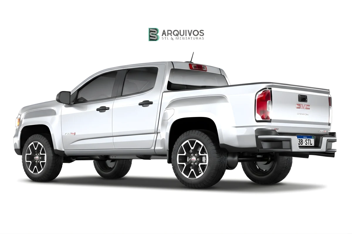 Modelo 3D STL - GMC Canyon 2021 Long — foto 5